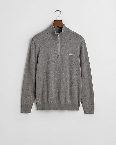 Gant Troyer CLASSIC COTTON HALF ZIP mit gerippten Details günstig online kaufen