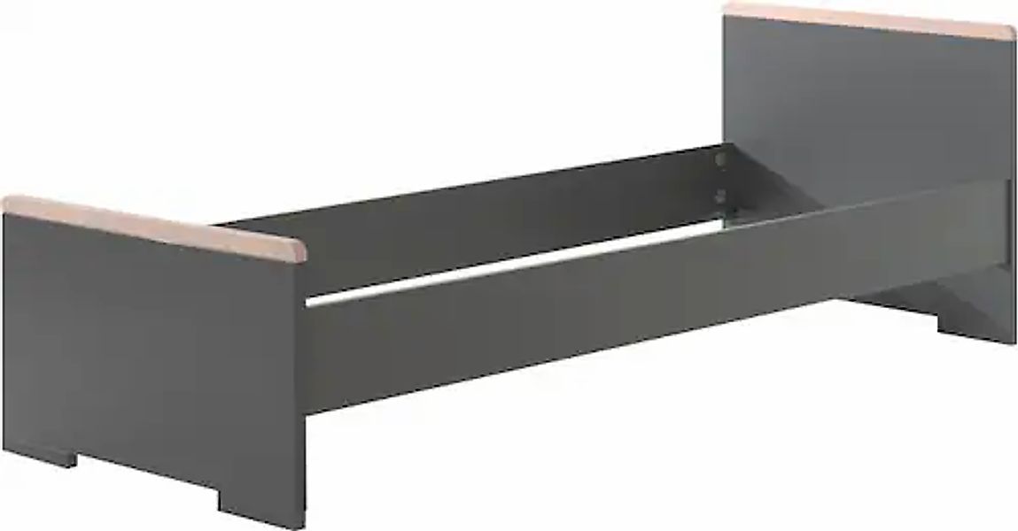 Vipack Jugendbett "London" Made in Europe, Einzelbett mit Melamin-Oberfläch günstig online kaufen