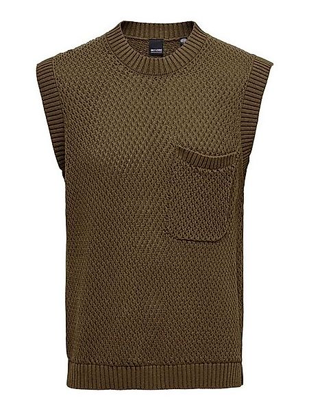 ONLY & SONS Strickpullover ONSMYLE POCKET VEST KNIT günstig online kaufen