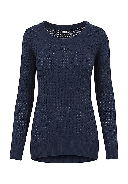 Urban Classics Ladies Long Wideneck Sweater TB739 Navy günstig online kaufen