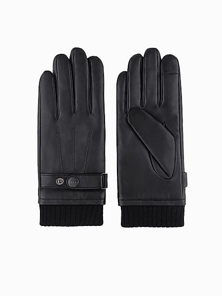 OMBRE Lederhandschuhe Lederhandschuhe für Herren mit Touchscreen-Funktion günstig online kaufen