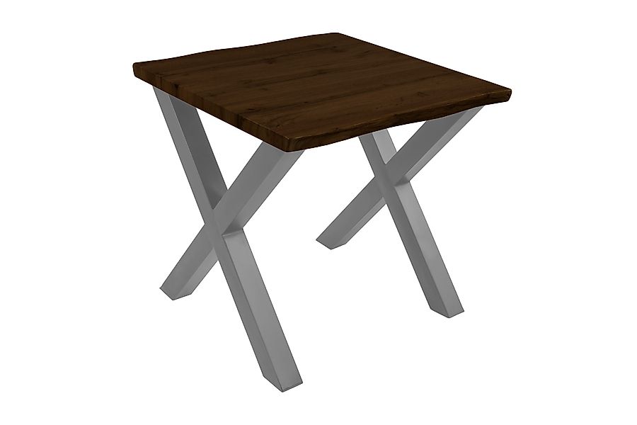 Loreno® Esstisch Josy, Nussbaumholz, Baumkante, MDF-Platte, günstig online kaufen