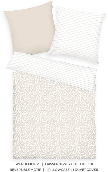 TOM TAILOR HOME Bettwäsche ORGANIC LEAVES günstig online kaufen
