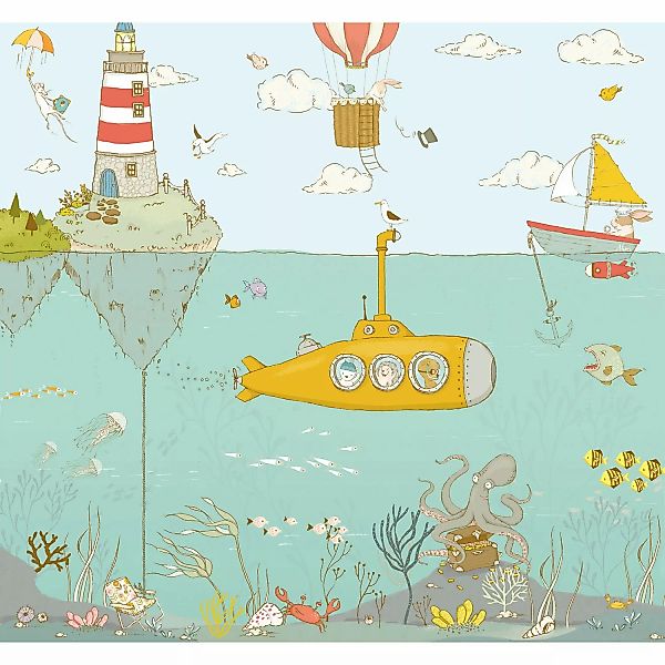 Komar Vliesfototapete Sealife 300 cm x 280 cm günstig online kaufen