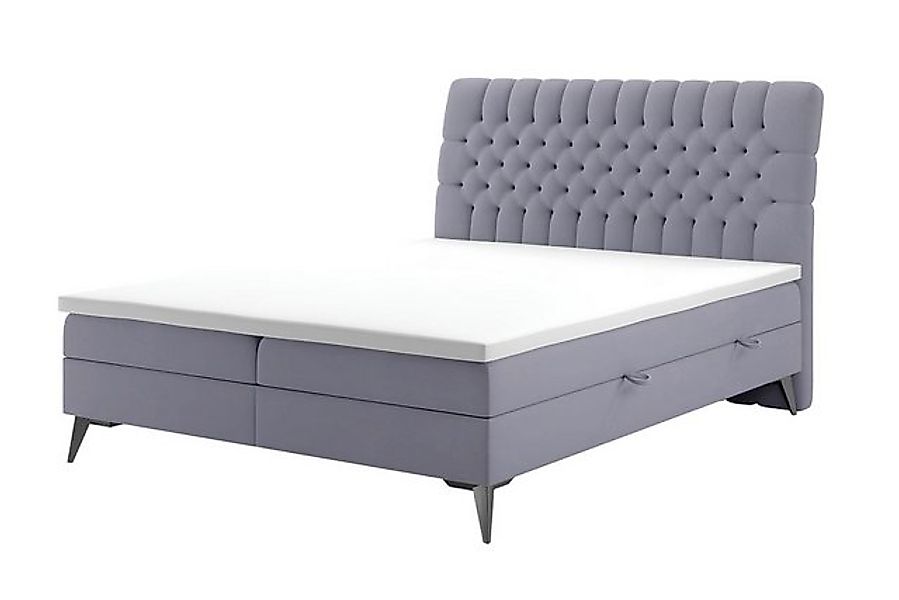 Xlmoebel Bett Exklusives Schlafzimmer-Doppelbett mit luxuriösem Boxspring-D günstig online kaufen