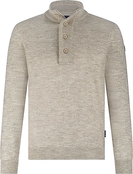 State Of Art Mocker Pullover Beige - Größe 3XL günstig online kaufen