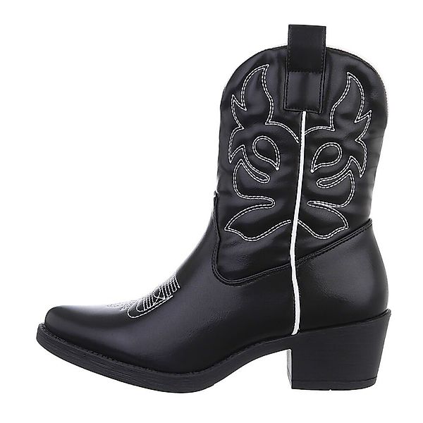 Ital-Design Damen Cowboyboots Western Westernstiefelette (83592475) günstig online kaufen