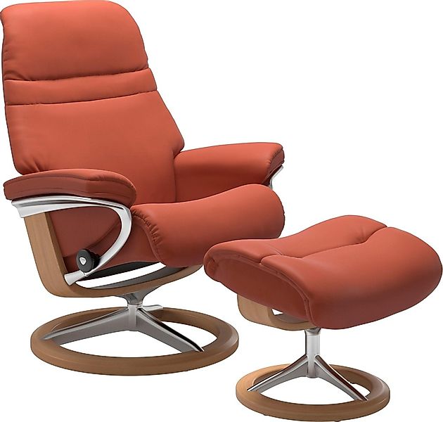 Stressless Relaxsessel "Sunrise" Relaxsessel mit Hocker, mit Signature Base günstig online kaufen