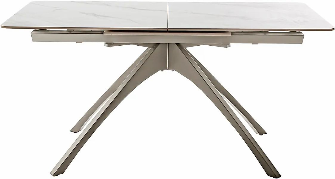 MCA furniture Esstisch "CERRITO Auszugtisch 160-220 cm - marmoriert" 1 Stk. günstig online kaufen