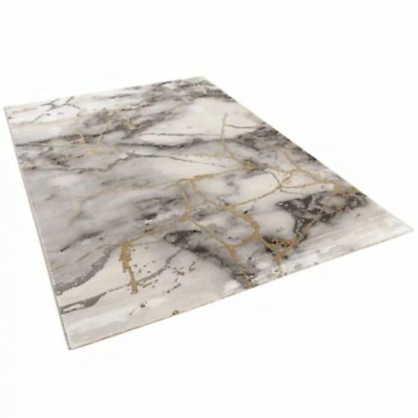 Pergamon Luxus Designer Teppich Carrara Marmor Optik Verlauf Teppiche gold/ günstig online kaufen