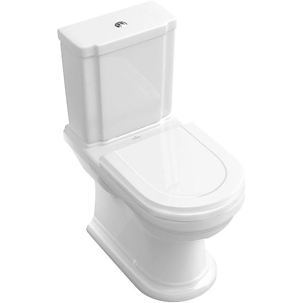 Villeroy & Boch Stand-WC Hommage Tiefspüler Weiß günstig online kaufen