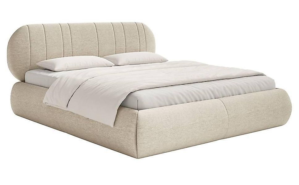 NADUVI Collection | Bettgestell Savan 140 x 200 cm mit Staufach günstig online kaufen