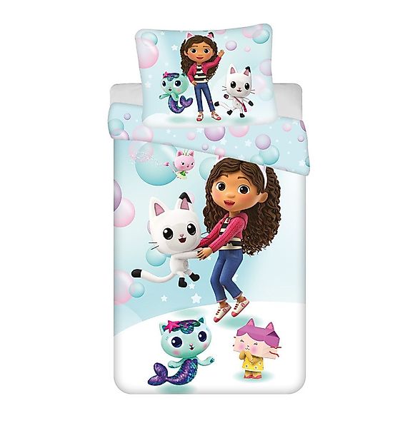 Gabby's Dollhouse Bettwäsche Gabby's Dollhouse Bubbles günstig online kaufen