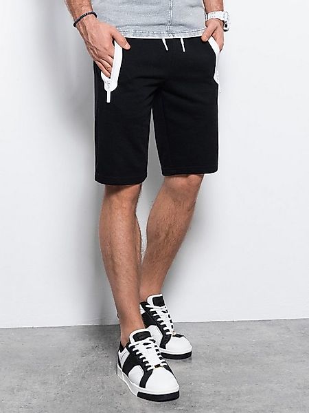 OMBRE Shorts Ombre Herren Sweatshorts - schwarz V3 W239 XL günstig online kaufen