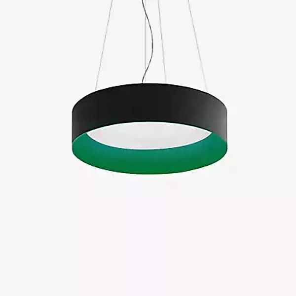 Artemide Tagora Up & Downlight Pendelleuchte LED, schwarz/grün - ø97 cm günstig online kaufen