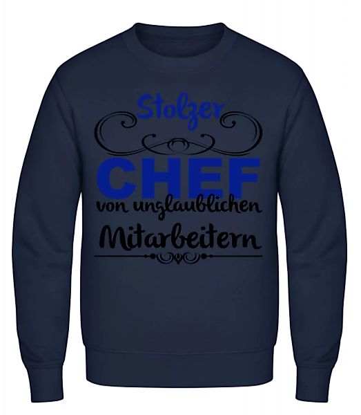 Stolzer Chef · Männer Pullover günstig online kaufen