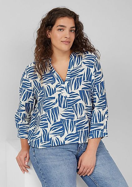s.Oliver Kurzarmbluse Bluse (1-tlg) günstig online kaufen
