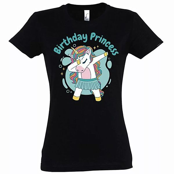 Youth Designz T-Shirt "Birthday Princess" Damen Shirt mit süßem Frontprint günstig online kaufen