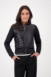 Monari Steppjacke Steppjacke Neopren an Ärmeln, günstig online kaufen