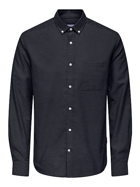 ONLY & SONS Langarmhemd "ONSALVARES SLIM LS OXFORD SHIRT OTL" günstig online kaufen