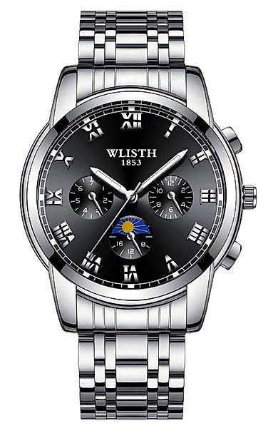 ibettertec Quarzuhr Quarzuhr Armbanduhr Edelstahl Herren günstig online kaufen
