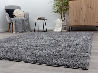 Steffensmeier Hochflor-Teppich Vaasa, Rechteckig, Shaggy, Langflor, günstig online kaufen