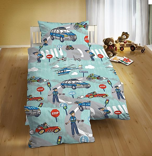 Biberna Kinderbettwäsche »Ela in Gr. 100x135 oder 135x200 cm, für Kinder, K günstig online kaufen