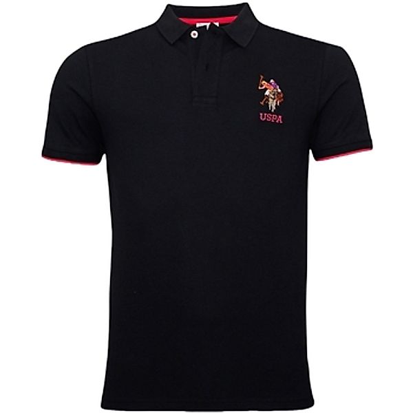 U.S Polo Assn.  Poloshirt Poloshirt Kurzarmshirt bunter Poloreiter günstig online kaufen