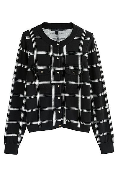 Next Strickjacke Weiche Strickjacke mit Fronttasche und Baumwolle (1-tlg) günstig online kaufen