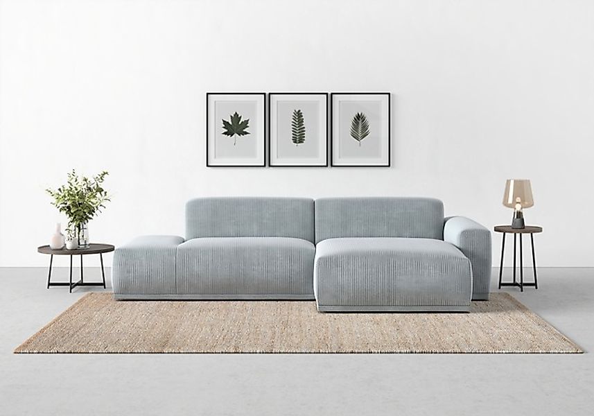 TRENDMANUFAKTUR Ecksofa »Braga, mit hochwertigem Kaltschaum, L-Form, in Cor günstig online kaufen