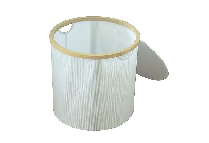 HTI-Living Wäschetonne kleiner runder Wäschekorb Ilian Weiß (Stück, 1 St., günstig online kaufen