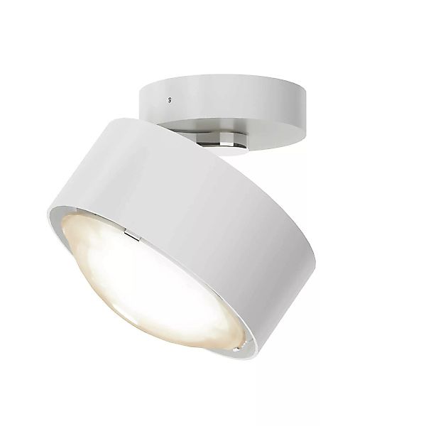 Puk! 120 Move LED-Spot Linse matt weiß matt/chrom günstig online kaufen