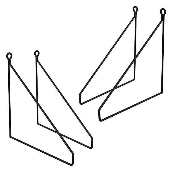 ML-DESIGN Wandregalhalter Regalhalterung Winkel Halterung für günstig online kaufen