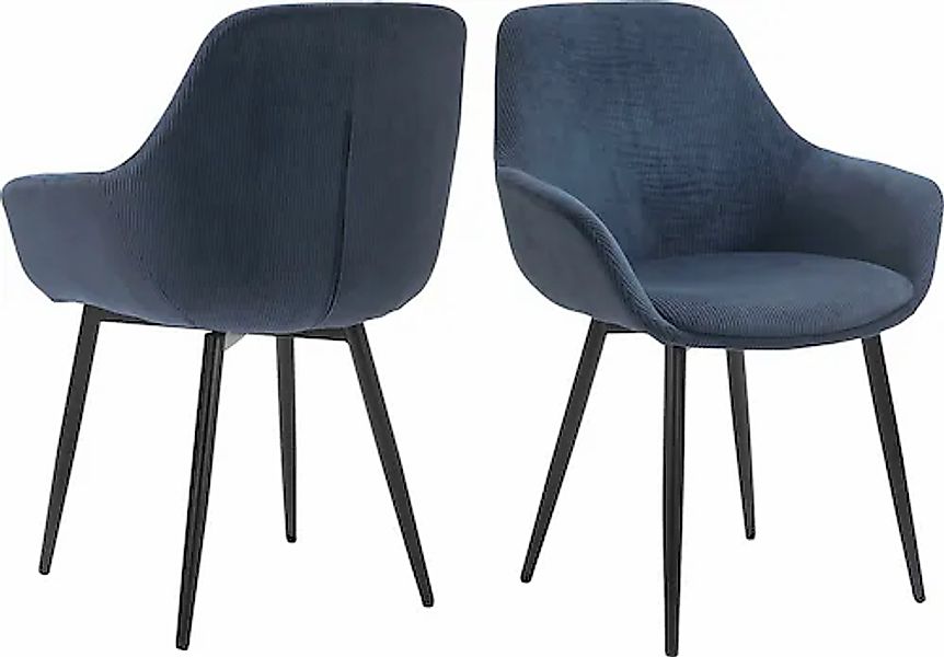 SalesFever Armlehnstuhl »Komfortabler Esszimmerstuhl im zeitlosen Design« ( günstig online kaufen