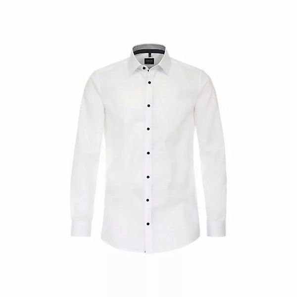 CASAMODA Langarmhemd weiß regular fit (1-tlg) günstig online kaufen
