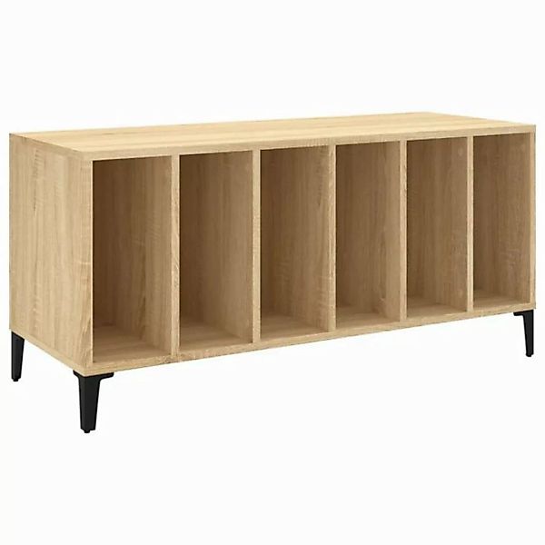 vidaXL Schuhschrank Plattenschrank Sonoma-Eiche 100x38x48 cm Holzwerkstoff günstig online kaufen