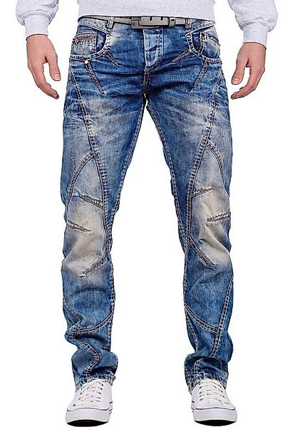 Cipo & Baxx 5-Pocket-Jeans Herren regular fit Hose Stonewashed BA-C0894 Blu günstig online kaufen
