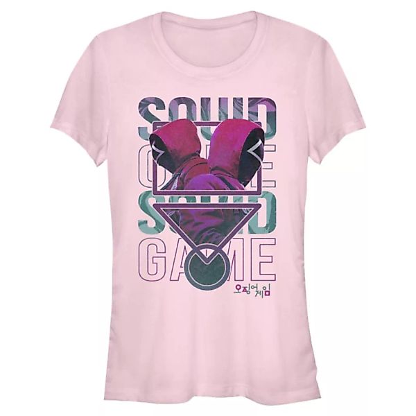 Netflix - Squid Game - Guard Symbol With Stacks - Frauen T-Shirt günstig online kaufen