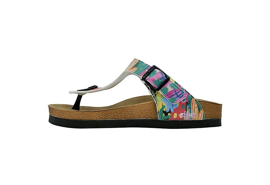 DOGO Lila Zehentrenner No More Drama Damen Sandalen Zehentrenner Handgefert günstig online kaufen