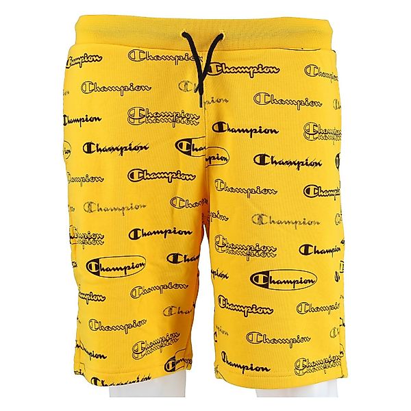 Champion Bermudas Freizeithose (Baumwolle) Allover Script-Print günstig online kaufen