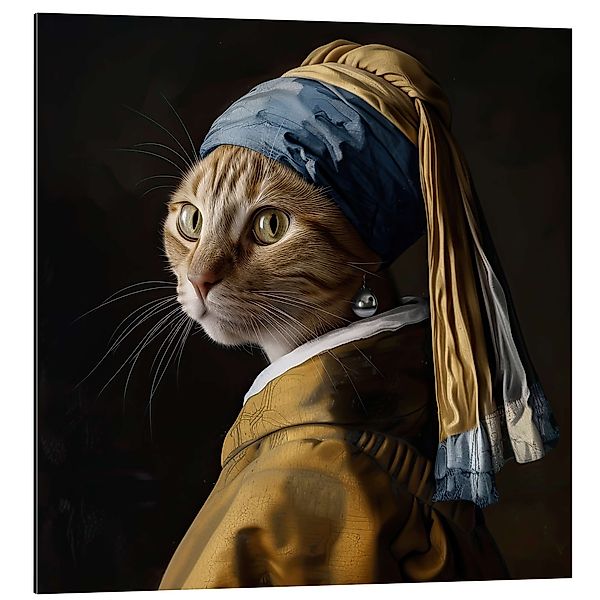 Posterlounge Poster Felipe Hora, Die Katze günstig online kaufen