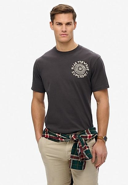 Superdry Rundhalsshirt OUTDOOR NARRATIVE LOOSE TEE günstig online kaufen