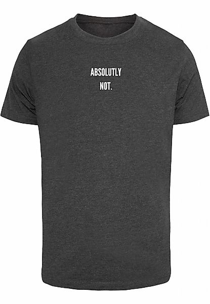 MisterTee T-Shirt "MisterTee Herren Absolutely Not Tee", (1 tlg.) günstig online kaufen