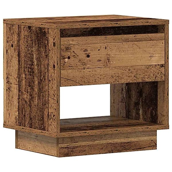 vidaXL Nachttisch mit Schubladen Altholz 45 x 34 x 44 cm Holzwerkstoff 8633 günstig online kaufen