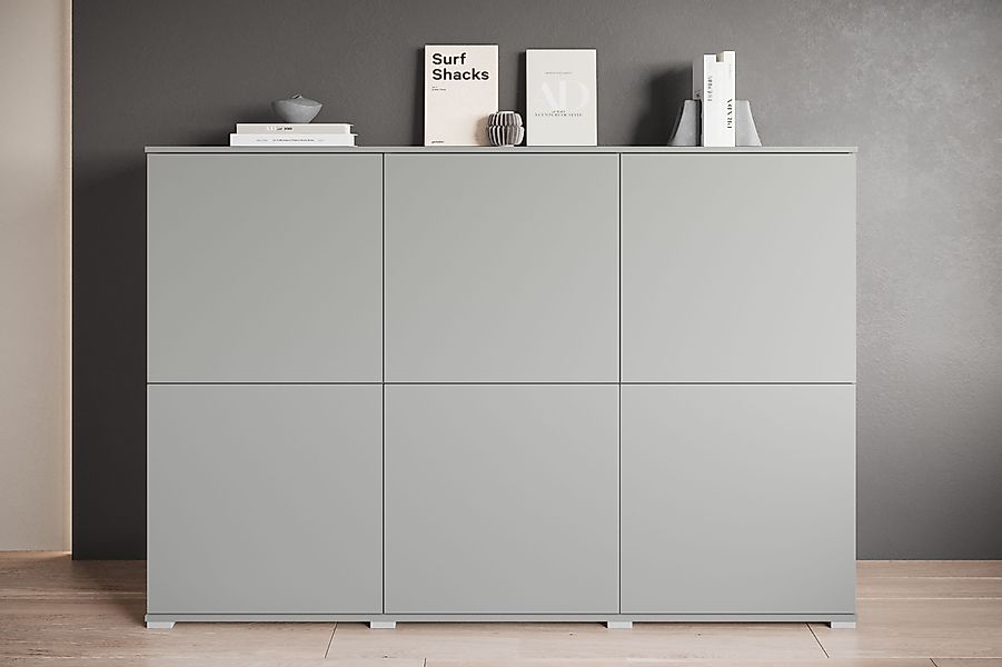 INOSIGN Highboard Kenia, moderne grifflose Hochkommode günstig online kaufen