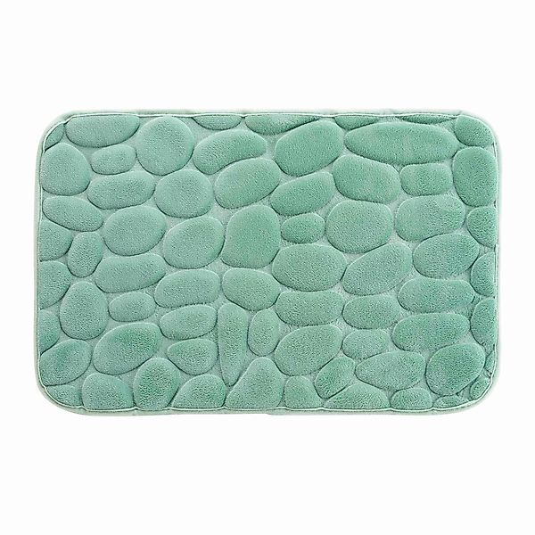 dynamic24 Badematte, rutschhemmend, Polyester, rechteckig, 3D günstig online kaufen