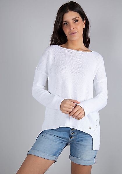 Please Jeans Rundhalspullover PL-M49 in schöner günstig online kaufen
