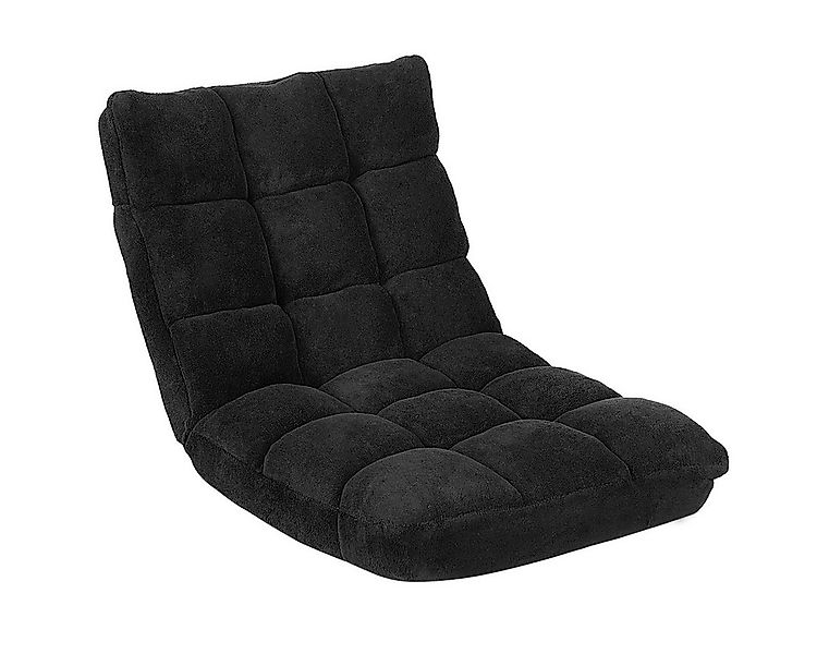 KOMFOTTEU Sessel Bodenstuhl faltbar, mit Einstellbarer Rückenlehne günstig online kaufen