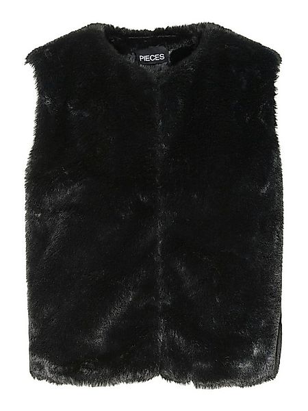 pieces Kurzweste PCROBINA FLUFFY VEST günstig online kaufen