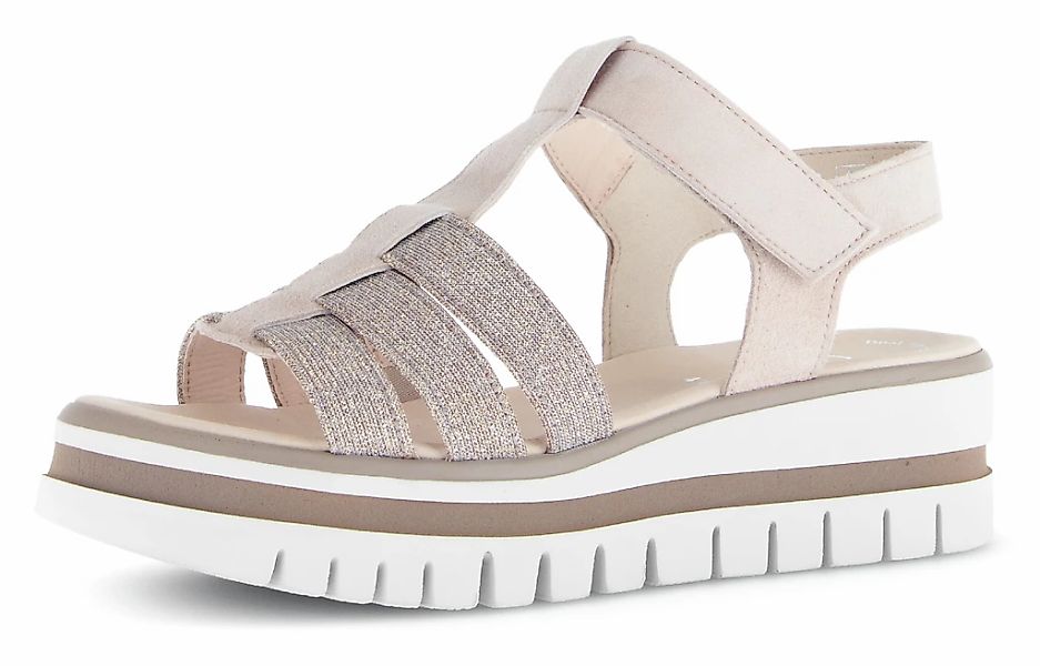 Gabor Sandalette, Plateau, Sommerschuh, Riemchensandale mit Best Fitting-Au günstig online kaufen